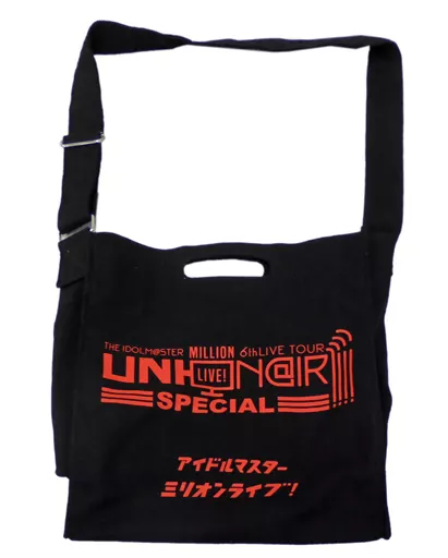 イベントロゴ ショルダートートバッグ 「THE IDOLM＠STER MILLION LIVE! 6thLIVE TOUR UNI-ON＠IR!!!! SPECIAL×ディスクユニオン」