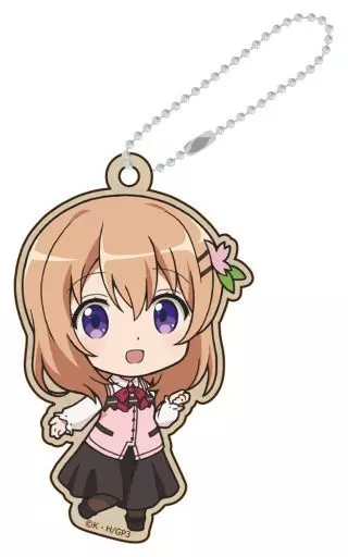 ココア 「ご注文はうさぎですか? BLOOM トレーディング木札ストラップ」