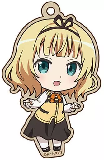 シャロ 「ご注文はうさぎですか? BLOOM トレーディング木札ストラップ」