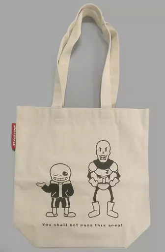 骨兄弟の挑戦 トートバッグ 「UNDERTALE(アンダーテール)」
