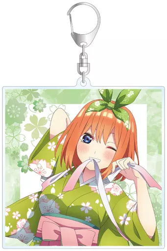 中野四葉 描き下ろしイラスト 桜和装ver. BIGアクリルキーホルダー 「五等分の花嫁∬」