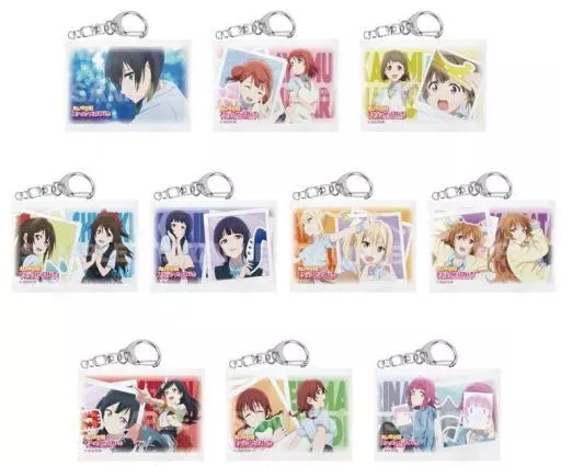 全10種セット 「ラブライブ!虹ヶ咲学園スクールアイドル同好会 ミニチュアキャンバスキーホルダー B 第2弾」