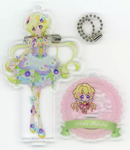 双葉アリア(ver.SPR) アクリルバッジスタンドキーホルダー 「アイカツスターズ! 杉並で楽しむアイカツ!シリーズ5周年♪ スギカツフレンズ!」