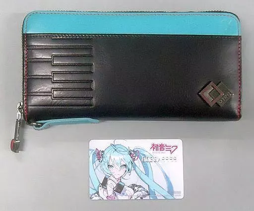 初音ミク財布 初音ミク』イメージの本革財布と名刺入れがセットで発売！ミクの