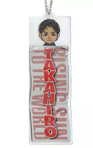 TAKAHIRO(EXILE) 千社札シールチャーム 「EXILE TRIBE LIVE TOUR 2021 “RISING SUN TO THE WORLD”」 カプセル景品