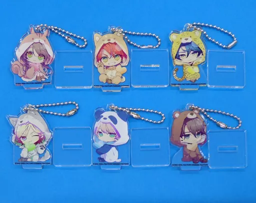 集合 描きおろしちびキャラアクリルスタンドキーチェーン6個セット 「Switchソフト LoverPretend スペシャルステラセット」 同梱特典