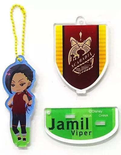 ジャミル・バイパー デフォルメキャラクター運動着アクリルスタンドチャームVol.2 「ディズニー ツイステッドワンダーランド」