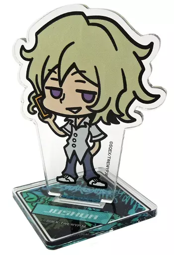 アクリルスタンド・アクリルパネル　ヨシュア 「すばらしきこのせかい The Animation×カラオケの鉄人 トレーディングミニアクリルスタンド」Second-hand
