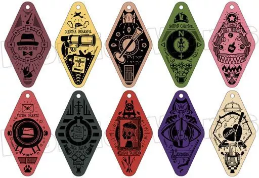 第五人格 IdentityV モーテルキー風アクリルキーホルダー 第五人格 IdentityV モーテルキー風アクリルキーホルダー