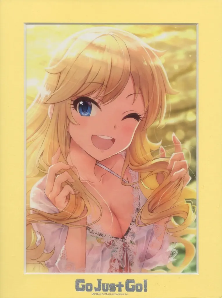 大槻唯 A4キャラファインマット 「アイドルマスター シンデレラガールズ Go Just Go!」