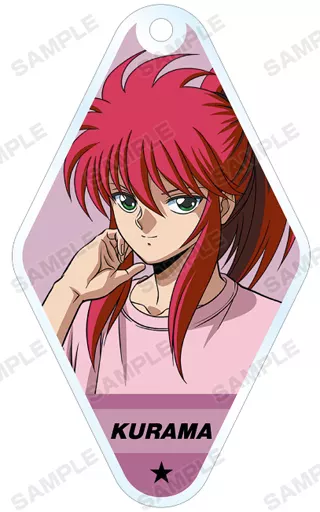 蔵馬(アップ) 「幽☆遊☆白書 描き下ろしイラスト 90’sカジュアルver. トレーディングアクリルキーホルダー」