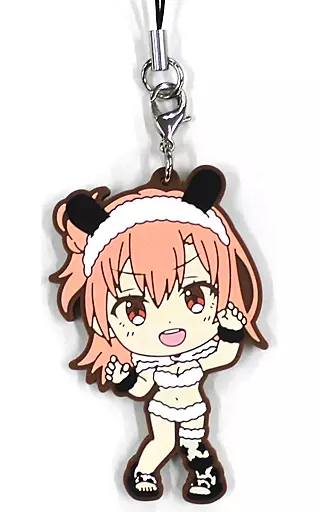 由比ヶ浜結衣/両手前 ラバーストラップ きゅんキャラいらすとれーしょんず 「一番くじ やはり俺の青春ラブコメはまちがっている。完 あつまれ!パンさんパーティ!」 G賞