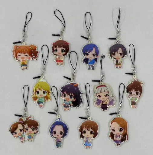 全12種セット ワンフォーオールオリジナルストラップ 「アイドルマスター×ローソン」 メッツコーラキャンペーン品