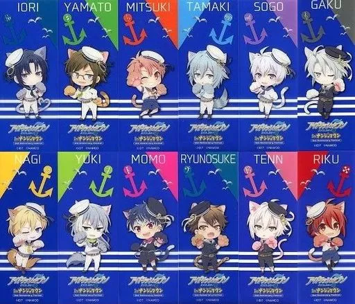 全12種セット クリアブックマーカー 「アイドリッシュセブン in ナンジャタウン ～2nd Anniversary Festival～」 ゲーム屋台 目指せ!!懐石弁当ルーレット D賞(桃と林檎のスパークリングジュース賞)