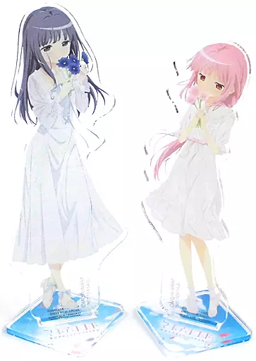アクリルスタンド・アクリルパネル　環いろは＆七海やちよ アクリルスタンド2個セット 「Blu-ray/DVD マギアレコード 魔法少女まどか☆マギカ外伝 第1巻～第5巻」 アニメイト全巻購入特典