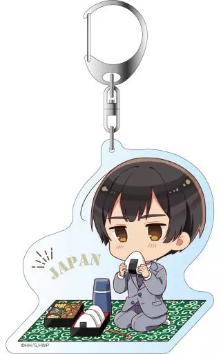 日本 描き起こしアクリルキーホルダー 「ヘタリア World★Stars」
