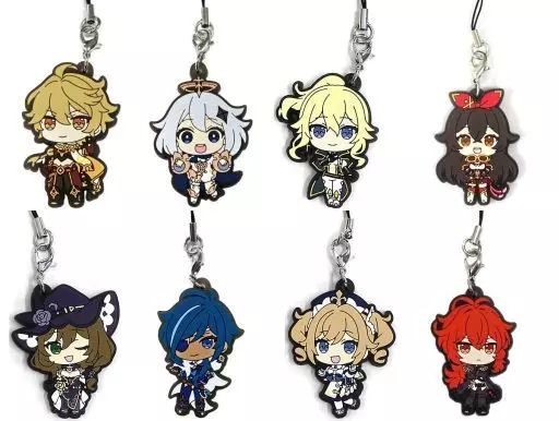 全8種セット 「原神 カプセルラバーストラップ vol.1」