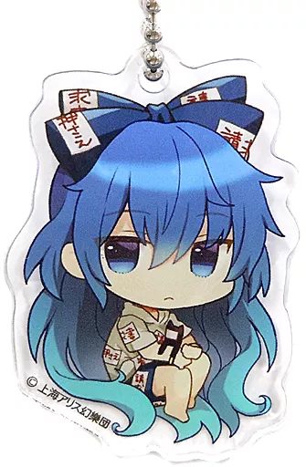 依神紫苑 「東方Project×アトレ秋葉原 博麗神社～春祭り2021 アクリルキーホルダー 幻想郷SDコレクション2-C レッド」