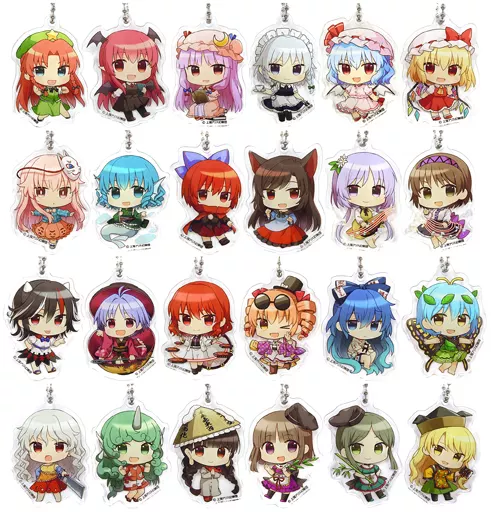 駿河屋 -<中古>全24種セット 「東方Project×アトレ秋葉原 博麗神社～春