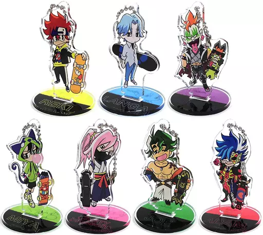 全7種セット 「SK∞ エスケーエイト ミニアクリルマスコットコレクション」