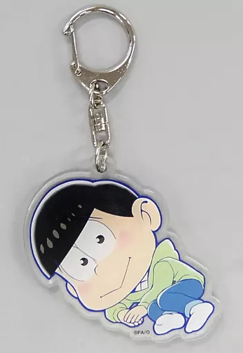 チョロ松(パーカー) 「おそ松さん ふぉーちゅん☆アクリルキーホルダー そいねっころんver.」