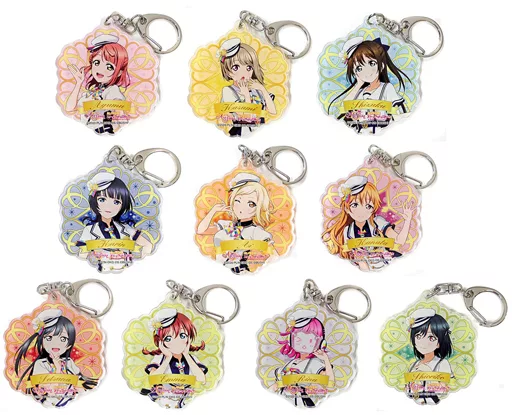 全10種セット 「ラブライブ!スクールアイドルフェスティバル ALL STARS アクリルトレーディングキーリング 虹ヶ咲学園スクールアイドル同好会 LOFTver.」