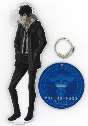 狡噛慎也 描き下ろし1/10アクリルキーホルダー 「C89 PSYCHO-PASS サイコパス セットB」