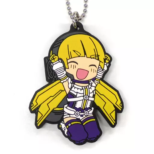 石田桃香(レディーコマンダーシャーロット) ラバーボールチェーンキーホルダー 「一番くじ ガールガンレディ -手にすれば、それはもう現実。-」 I賞