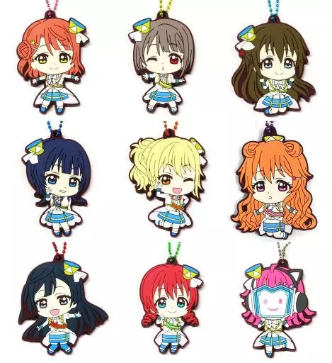 全9種セット 「ラブライブ!虹ヶ咲学園スクールアイドル同好会 カプセルラバーマスコット04」