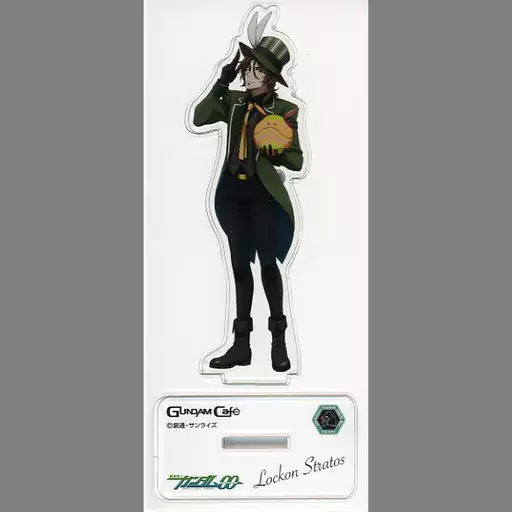 ロックオン・ストラトス イースター　アクリルスタンド ガンダムカフェ限定 駿河屋 -<中古>ロックオン・ストラトス MODEL SHEET AS ガンダム00