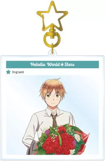 イギリス フォトフレーム風BIGアクリルキーホルダー 「ヘタリア World★Stars」