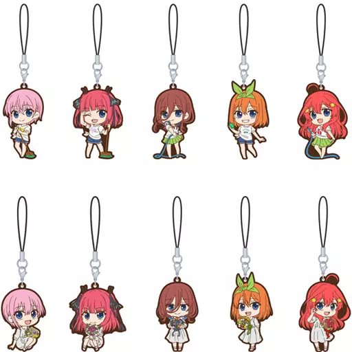 全10種セット 「五等分の花嫁∬ ラバーストラップコレクション」
