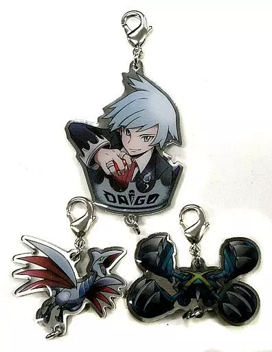 ダイゴ＆エアームド＆メガメタグロス プリントメタルチャームセット TC～OA Champion Daigo～ 「ポケットモンスター オメガルビー・アルファサファイア」 ポケモンセンター限定