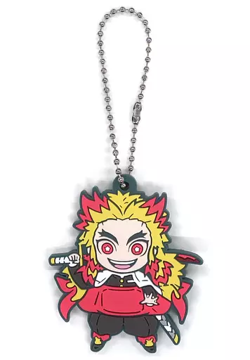 煉獄杏寿郎 「鬼滅の刃 キャラばんちょうこう ラバーマスコット 捌ノ型」