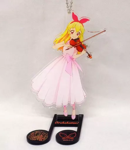 アイカツ テヅカツ 星宮いちご アクリルバッジスタンドキーホルダー アクスタ グッズ-スタンドポップ】アイカツ！ アクリルスタンド／-Cute Check
