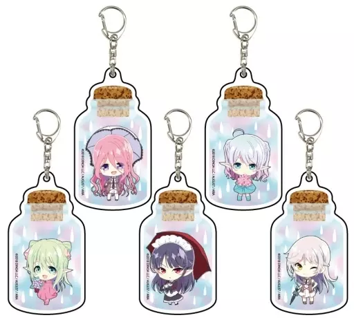 全5種セット 「あいりすミスティリア!～少女のつむぐ夢の秘跡～ アクリルキーホルダー 01.梅雨ver. ミニキャラ」