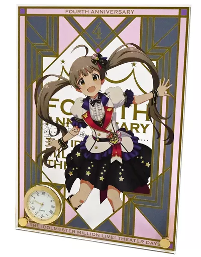 箱崎星梨花 時計付アクリルアート ドリーム・プレリュードver. 「アイドルマスター ミリオンライブ!」