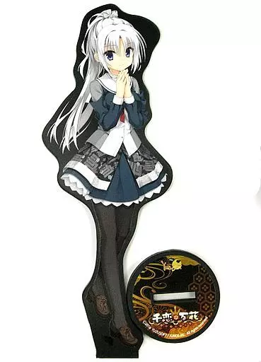 駿河屋 -<中古>[単品] 朝武芳乃(制服) キャラクタースタンド 「千恋*万
