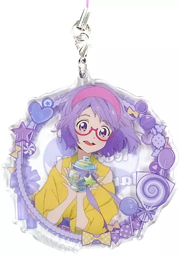 七倉小春 「アイカツスターズ! きゃらふぃーゆアクリルストラップ-パステルキャンディ-」 アニメイト限定
