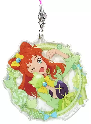 早乙女あこ 「アイカツスターズ! きゃらふぃーゆアクリルストラップ-パステルキャンディ-」 アニメイト限定