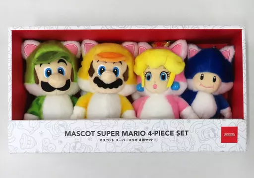 集合(スーパーマリオ) マスコット 4個セット 「Nintendo TOKYO」
