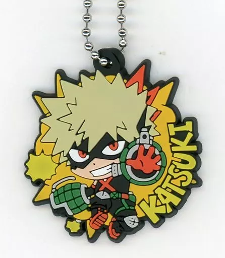 爆豪勝己 「僕のヒーローアカデミア×無添くら寿司 ビッくらポン! ラバーアクセサリー」