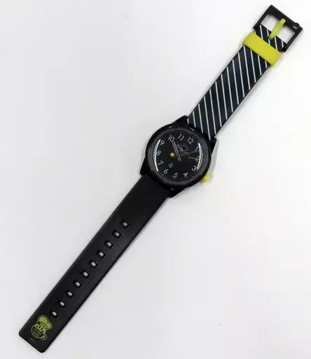 星のカービィ KC Q＆Q SmileSolar 36-02 ブラック 腕時計 駿河屋 -<中古>ロゴ Q＆Q SmileSolar 36-02 ブラック 「星の