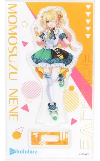 桃鈴ねね アクリルスタンド 「バーチャルYouTuber ホロライブ×ファミリーマート 第3弾 アクリルスタンドセット vol.3」（枠欠品）_image