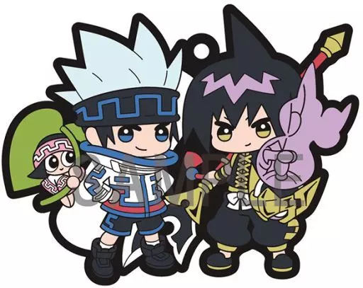 道蓮＆ホロホロ 「シャーマンキング バディコレ ラバーマスコット」
