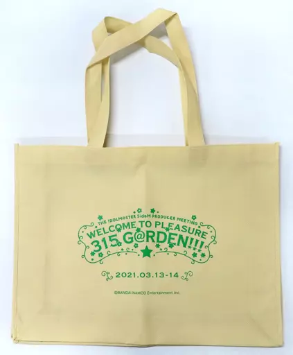 イベントロゴ 公式ショッピングバッグ 「THE IDOLM＠STER SideM PRODUCER MEETING WELCOME TO PLEASURE 315 G＠RDEN!!!」