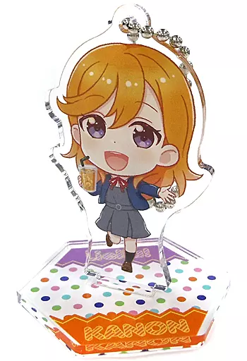 澁谷かのん 「セガコラボカフェ ラブライブ!スーパースター!! スタンド付きデフォルメアクリルキーホルダー(冬制服/セガコラボカフェ)」