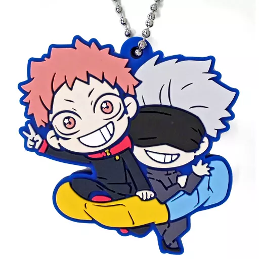 虎杖悠仁＆五条悟 「呪術廻戦 キャラばんちょうこうラバーマスコット2」