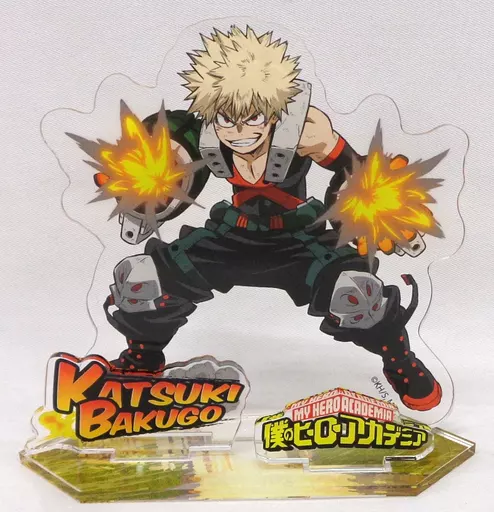爆豪勝己 アクリルスタンド 「僕のヒーローアカデミア グッズフェア ～BOOST UP HEROES!～ in JUMP SHOP」