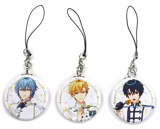 シノ＆ヒースクリフ＆ネロ(魔法使いの約束) 缶ストラップ3個セット 「B’s-LOG 2021年1月号 アニメイト限定セット」 同梱特典